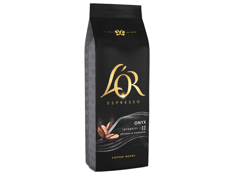 L'OR Espresso Onyx -zrnková káva, 4 x 500 g x 1 - left