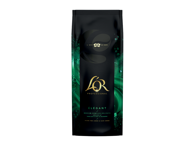 L'OR Elegant - zrnková káva, 6 x 1 kg x 1 - front