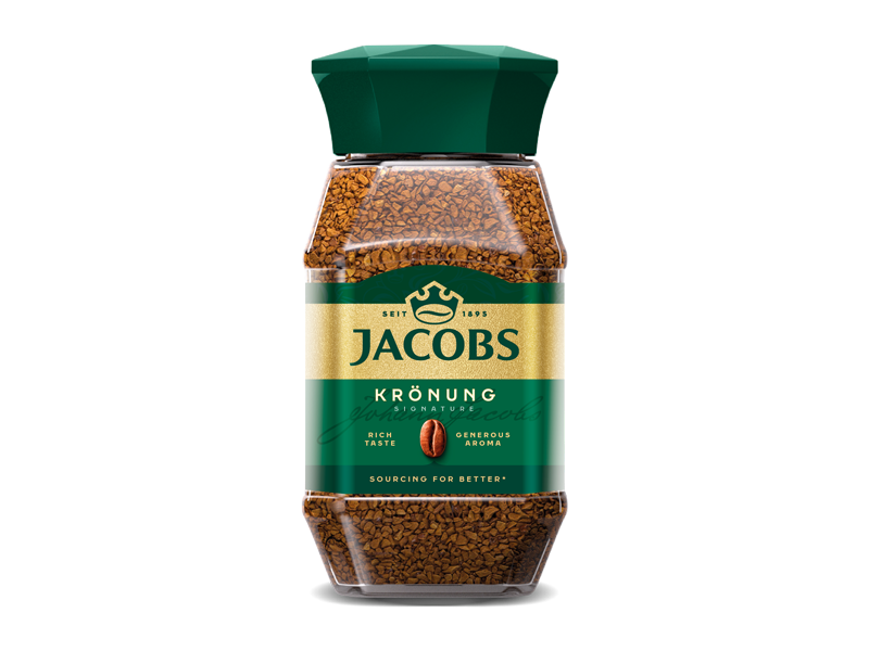 JACOBS KRÖNUNG - instantní káva, 6 x 200 g x 1 - front