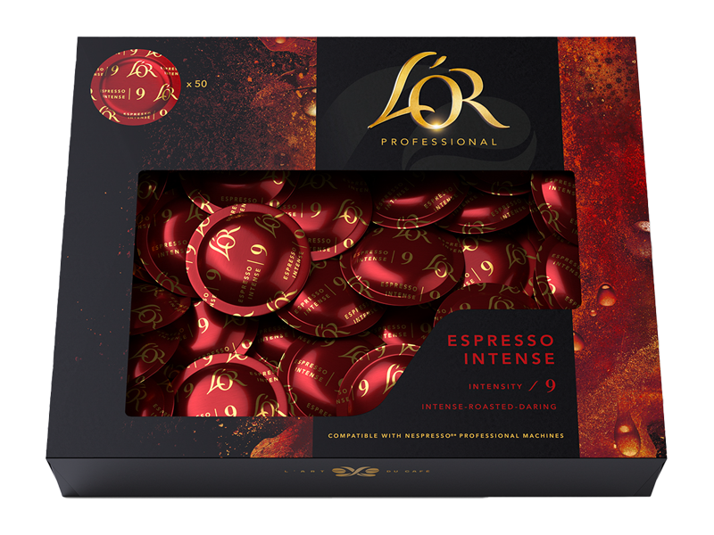 L'OR Suprême Espresso Intense 9 - kávové disky pro Nespresso®* Pro, 50 ks x 6 - top