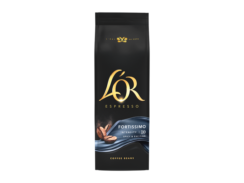 L'OR FORTISSIMO - zrnková káva, 4 x 500 g x 1 - front