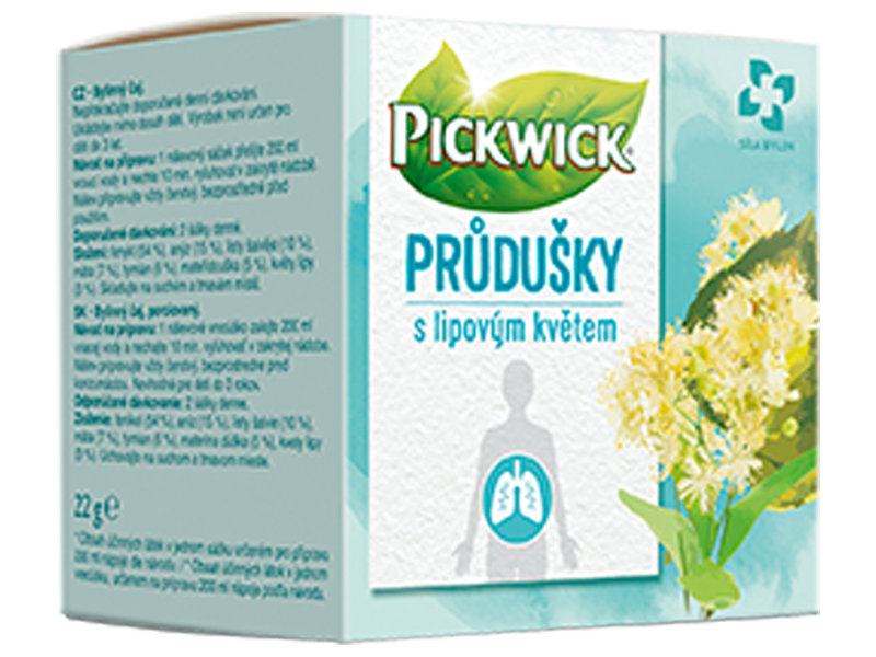 Pickwick Funkční Průdušky - 20 x 2g x 16 - left