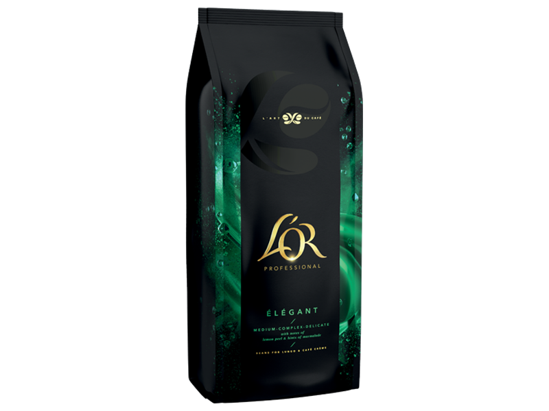 L'OR Elegant - zrnková káva, 6 x 1 kg x 1 - left