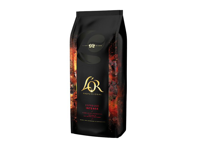 L'OR Espresso Intense -zrnková káva, 6 x 1 kg x 1 - right
