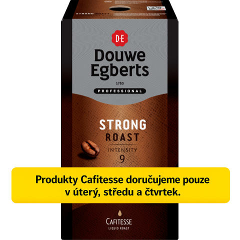 DOUWE EGBERTS CAFITESSE STRONG ROAST - KÁVOVÁ NÁPLŇ, 2 X 2 L X 1