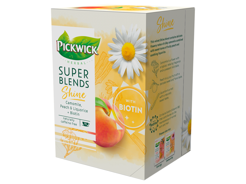 Pickwick Super Blends Shine -15 x 1,5g x 4 - right