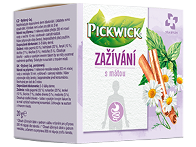 Pickwick Funkční Průdušky - 20 x 2g x 16 - left