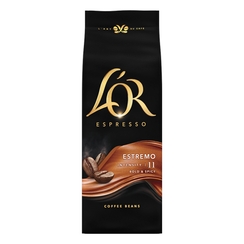 L'OR ESPRESSO ESTREMO - ZRNKOVÁ KÁVA, 4 X 500 G X 1