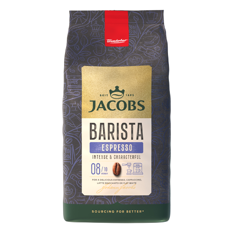 JACOBS BARISTA ESPRESSO - ZRNKOVÁ KÁVA, 4 X 1 KG X 1