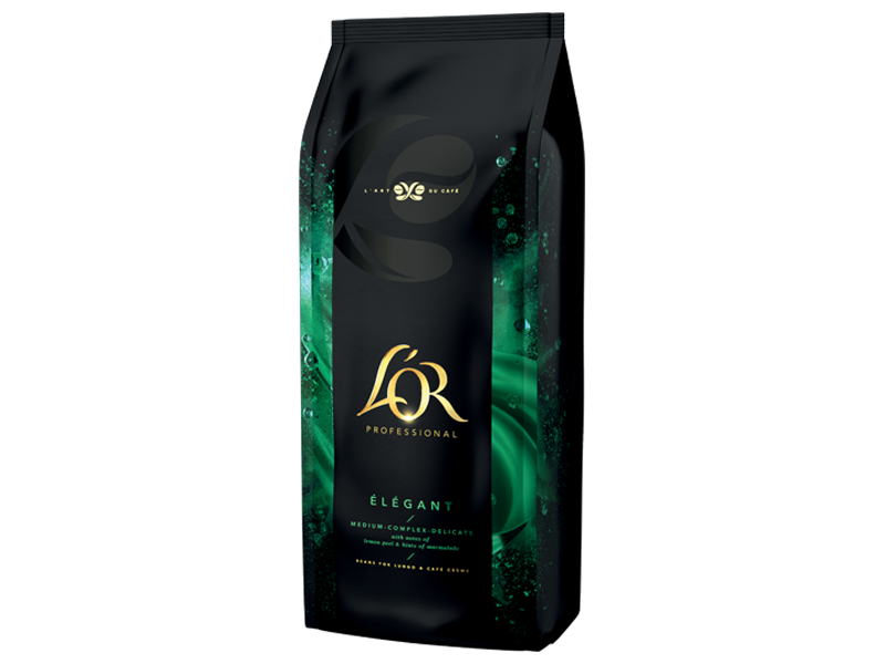 L'OR Elegant - zrnková káva, 6 x 1 kg x 1 - right