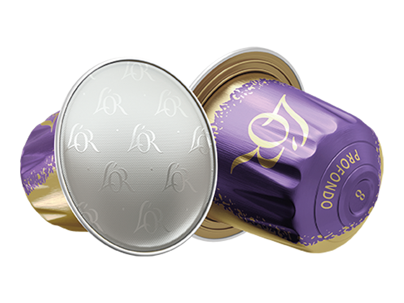 L'OR Lungo Profondo 8 - kapsle pro Nespresso ®*, 10 x 10 ks - capsule