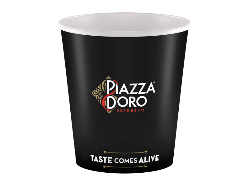 Piazza D'Oro papírový kelímek - velký, 52 x 350 ml x 24 - front