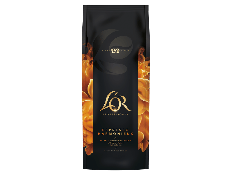 L'OR Espresso Harmonieux - zrnková káva, 6 x 1 kg x 1 - front