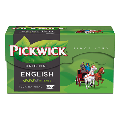PICKWICK ENGLISH - ČERNÝ ČAJ, 20 X 2 G X 12
