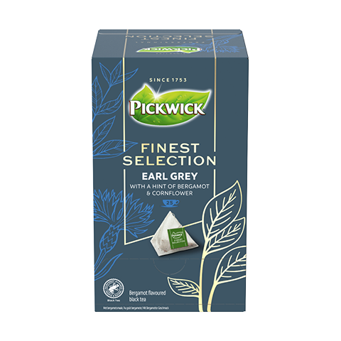 PICKWICK FINEST SELECTION EARL GREY - ČERNÝ ČAJ, 25 X 2G X 4