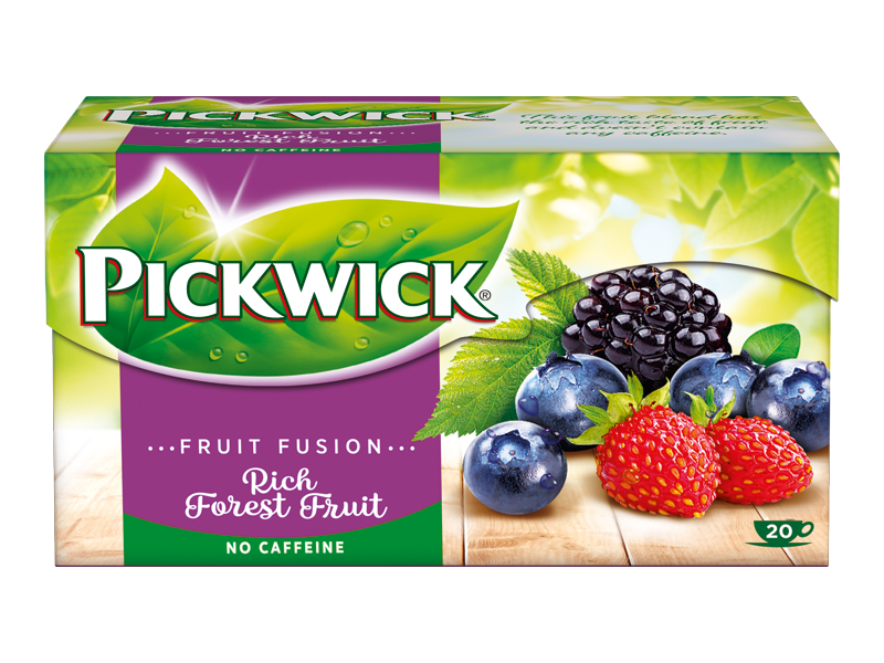 Pickwick Fruit Fusion Lesní ovoce, 20 x 1,75g x 12 - front