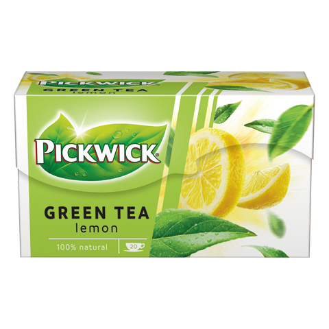 PICKWICK ZELENÝ ČAJ S CITRONEM - 20 X 2 G X 12