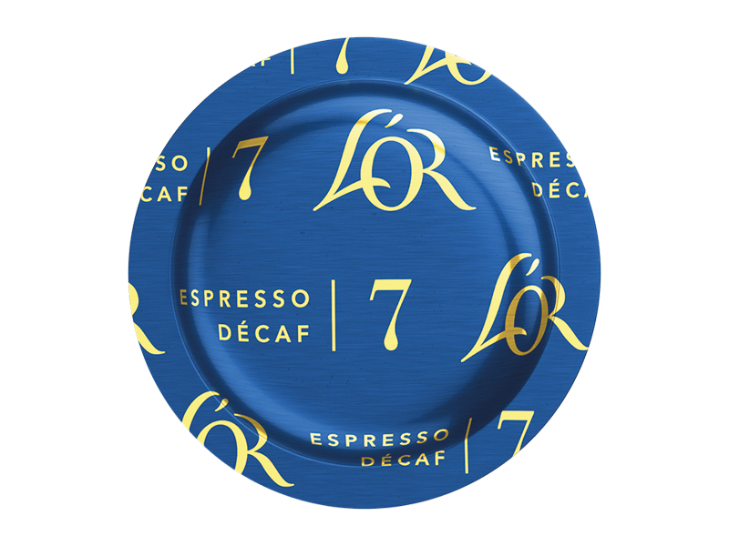 L'OR Suprême Espresso Bezkofeinové 7 - kávové disky pro Nespresso®* Pro, 50 ks x 6 - pod