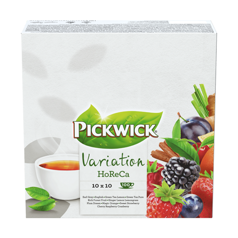 PICKWICK HORECA VARIACE - VARIACE ČAJŮ, 100 X 1,75 G