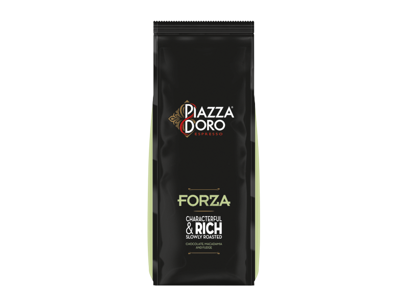 Piazza D'Oro Forza - zrnková káva, 6 x 1 kg x 1 - front