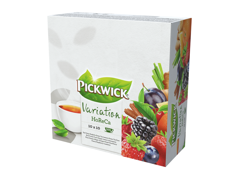 Pickwick HORECA Variace - variace čajů, 100 x 1,75g x 6 - right