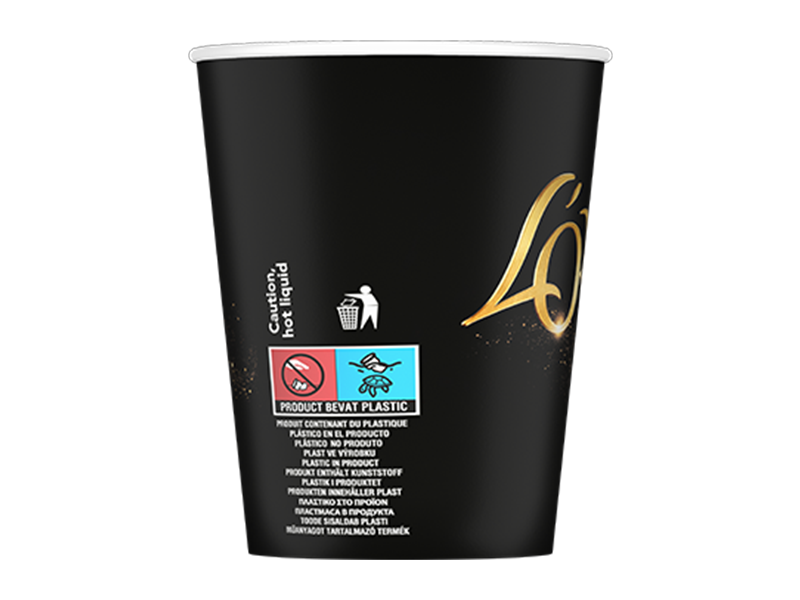 L'OR papírový kelímek - velká velikost -left