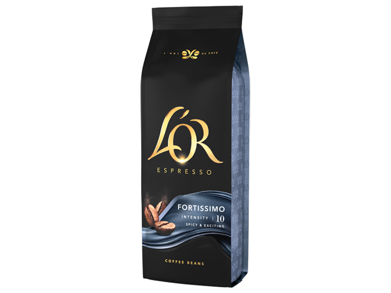 L'OR FORTISSIMO - zrnková káva, 4 x 500 g x 1 - right