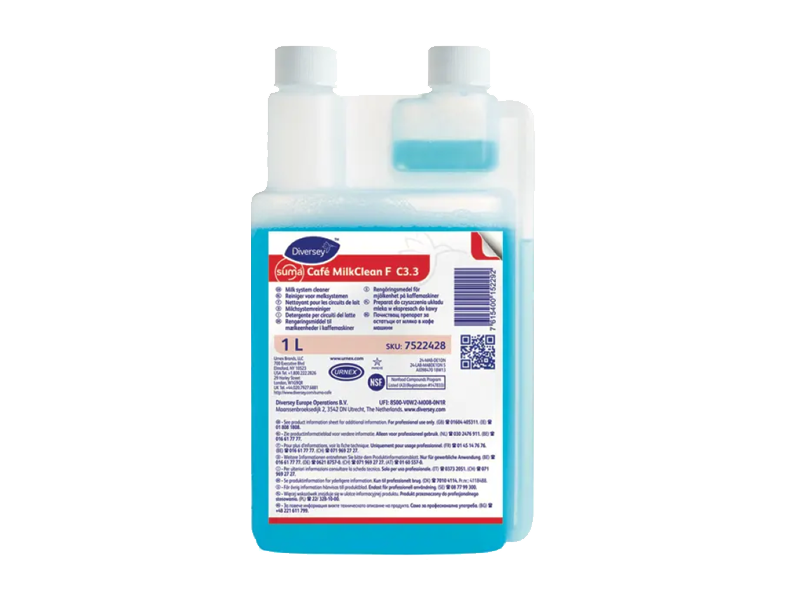 SUMA MILK CLEAN 1L X6 - front