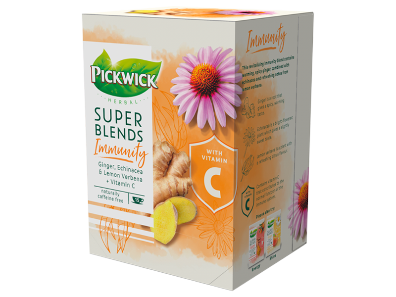 Pickwick Super Blends Immunity - 15 x 1,5g x 4 - right