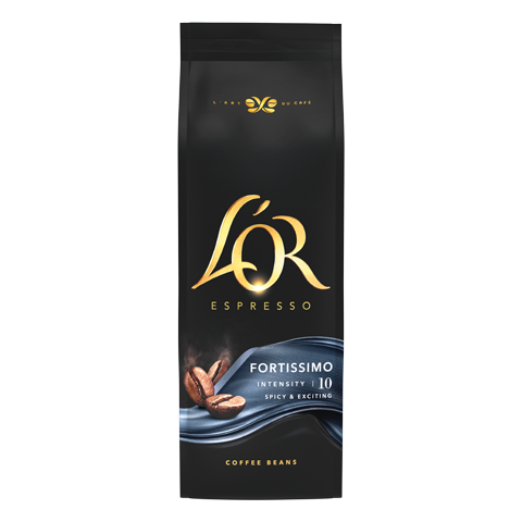 L'OR FORTISSIMO - ZRNKOVÁ KÁVA, 4 X 500 G X 1