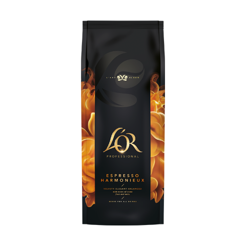 L'OR ESPRESSO HARMONIEUX - ZRNKOVÁ KÁVA, 6 X 1 KG X 1
