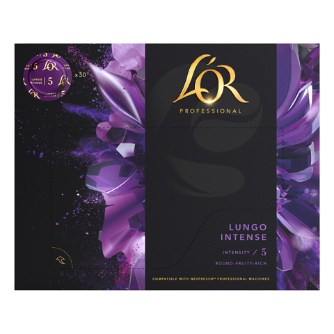 L'OR SUPRÊME LUNGO INTENSE 5 - KÁVOVÉ DISKY PRO NESPRESSO®* PRO, 50 KS X 6