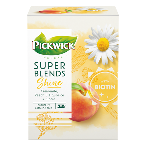 PICKWICK SUPER BLENDS SHINE - 15 X 1,5 G X 4