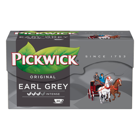 PICKWICK EARL GREY - ČERNÝ ČAJ, 20 X 2 G X 12