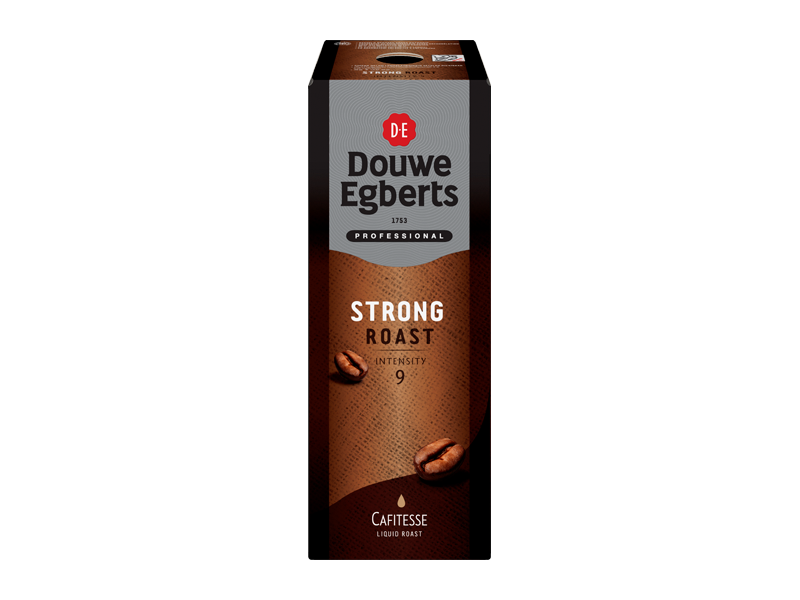 Douwe Egberts Cafitesse Strong Roast - kávová náplň, 2 x 1,25 l x 1 - front