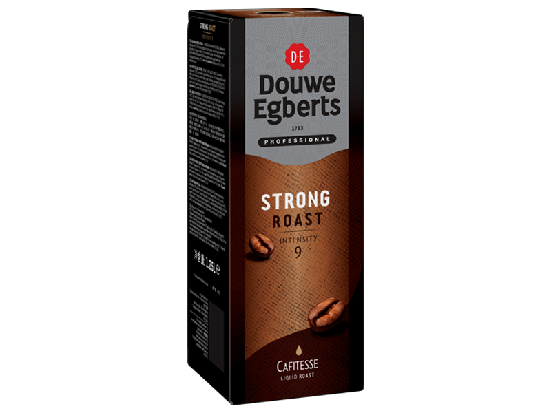 Douwe Egberts Cafitesse Strong Roast - kávová náplň, 2 x 1,25 l x 1 - left