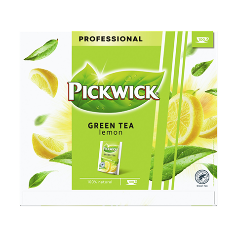 PICKWICK ZELENÝ ČAJ S CITRONEM - 100 X 2 G