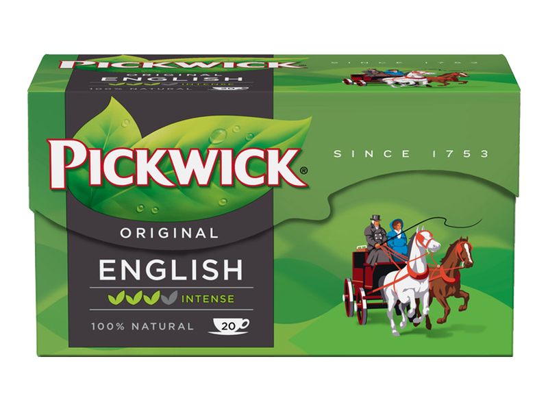 Pickwick English - černý čaj, 20 x 2g x 12 - front