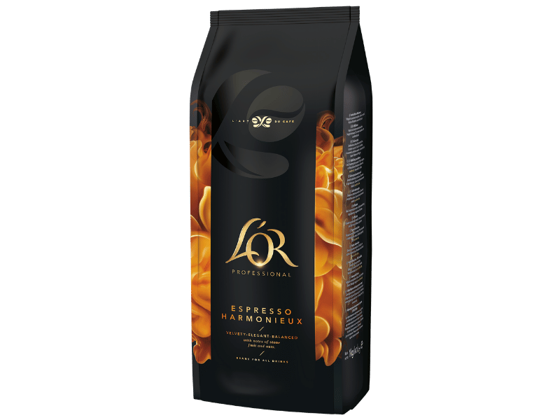 L'OR Espresso Harmonieux - zrnková káva, 6 x 1 kg x 1 -right