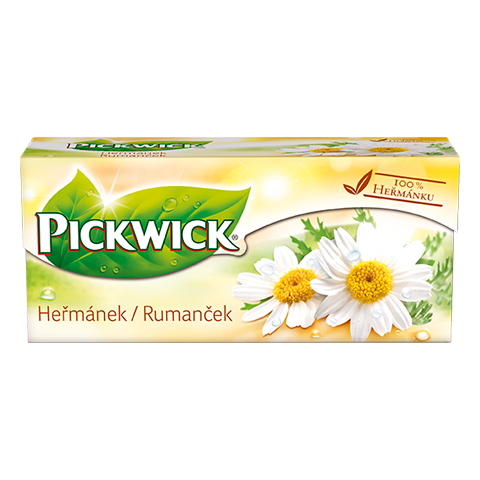 PICKWICK HEŘMÁNKOVÝ ČAJ - BYLINNÝ ČAJ, 20 X 1,5 G X 12