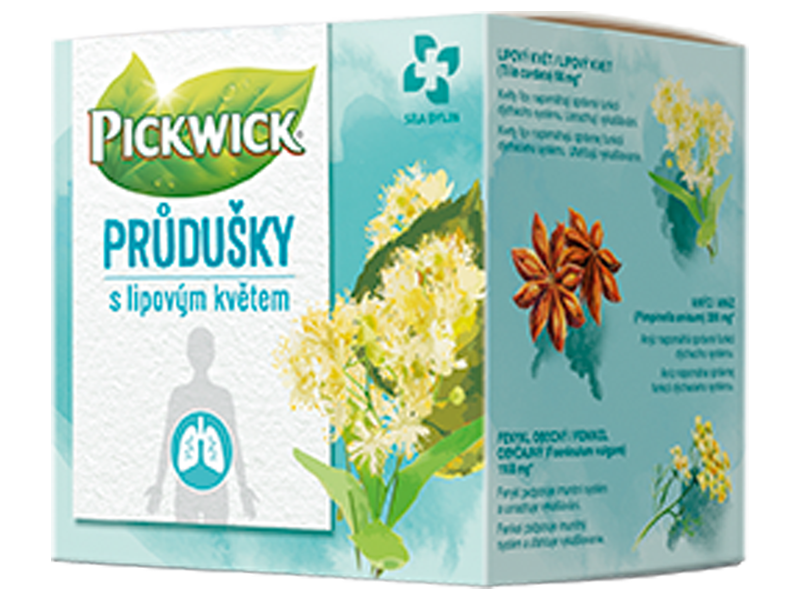 Pickwick Funkční Průdušky - 20 x 2g x 16 - right