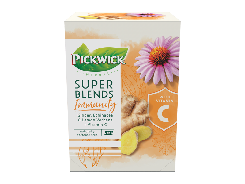 Pickwick Super Blends Immunity - 15 x 1,5g x 4 - front