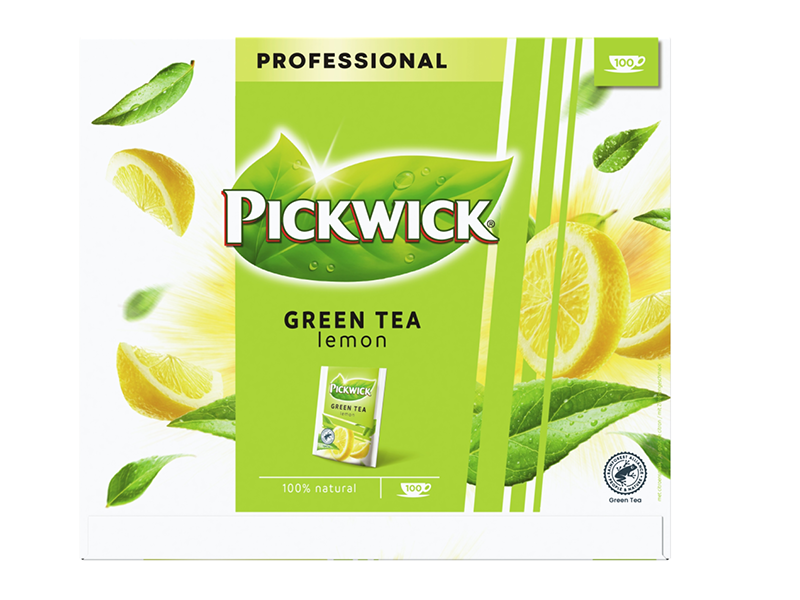 PICKWICK ZELENÝ ČAJ S CITRONEM - front
