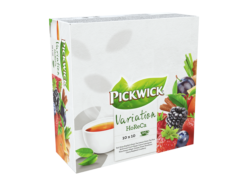 Pickwick HORECA Variace - variace čajů, 100 x 1,75g x 6 - left