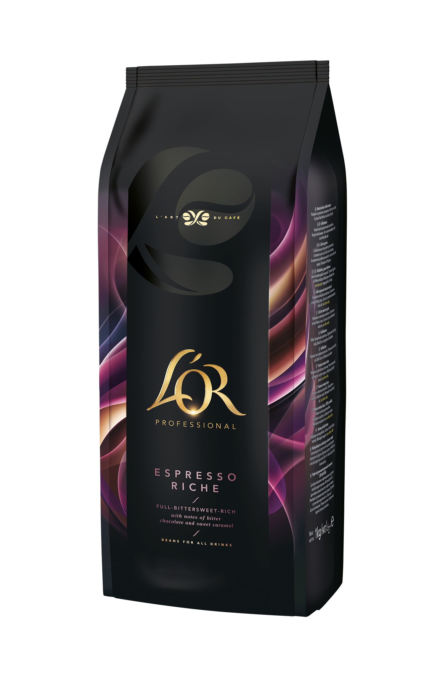 L'OR Espresso Vibrant - zrnková káva, 6 x 1 kg x 1 -right