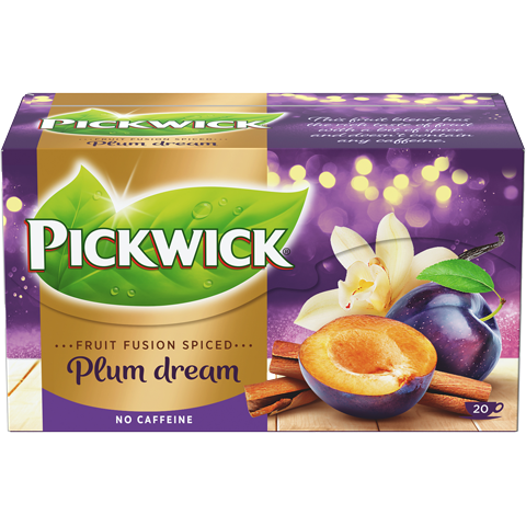 PICKWICK FRUIT FUSION SPICED PLUM DREAM - OVOCNÝ ČAJ, 20 X 2 G X 12