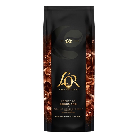L'OR ESPRESSO GOURMAND - ZRNKOVÁ KÁVA, 6 X 1 KG X 1