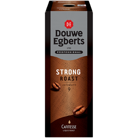 DOUWE EGBERTS CAFITESSE STRONG ROAST - KÁVOVÁ NÁPLŇ, 2 X 1,25 L X 1