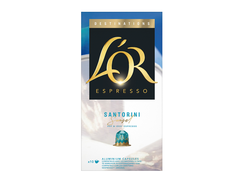 L'OR ESPRESSO SANTORINI - Front