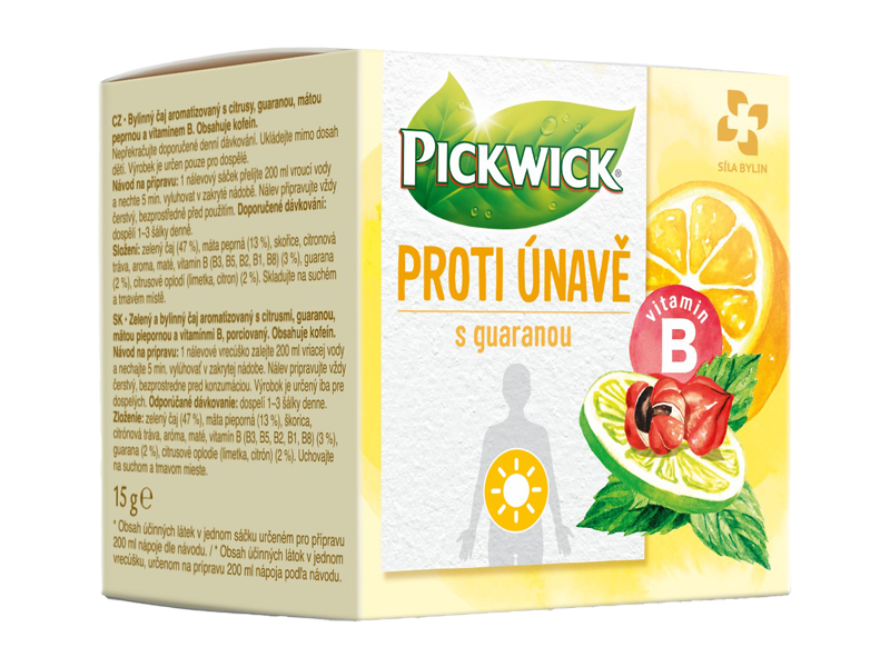 Pickwick Funkční Proti únavě - 10 x 1,5g x 16 - left